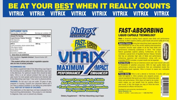 Vitrix Nutrex para elevar a testosterona! | Planeta do Corpo