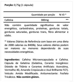Linolen Linolaser Caffeine Composição
