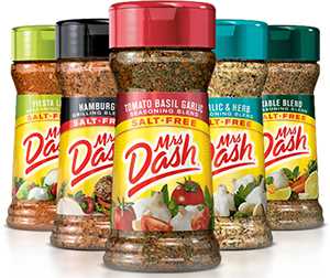 Receita do tempero Mrs Dash