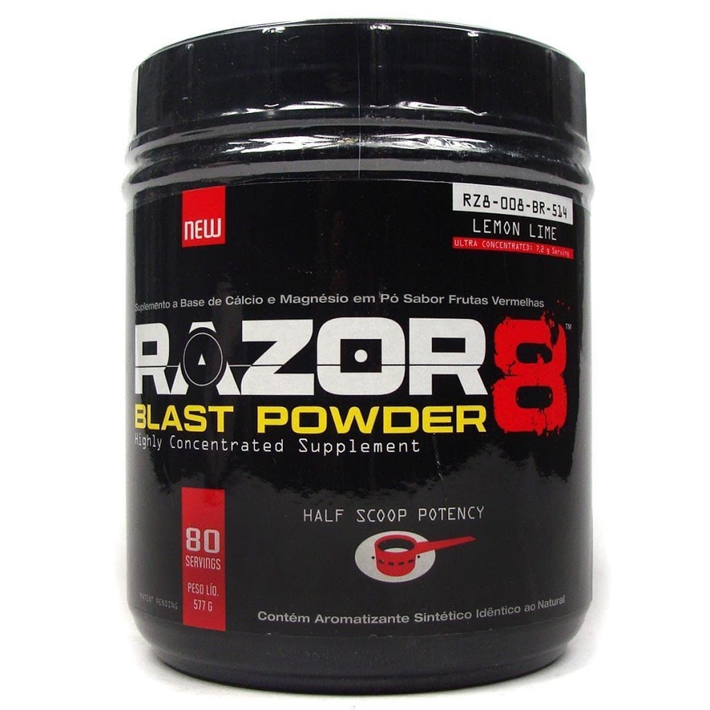 Razor 8 Blast Powder Allmax Nutrition do Corpo